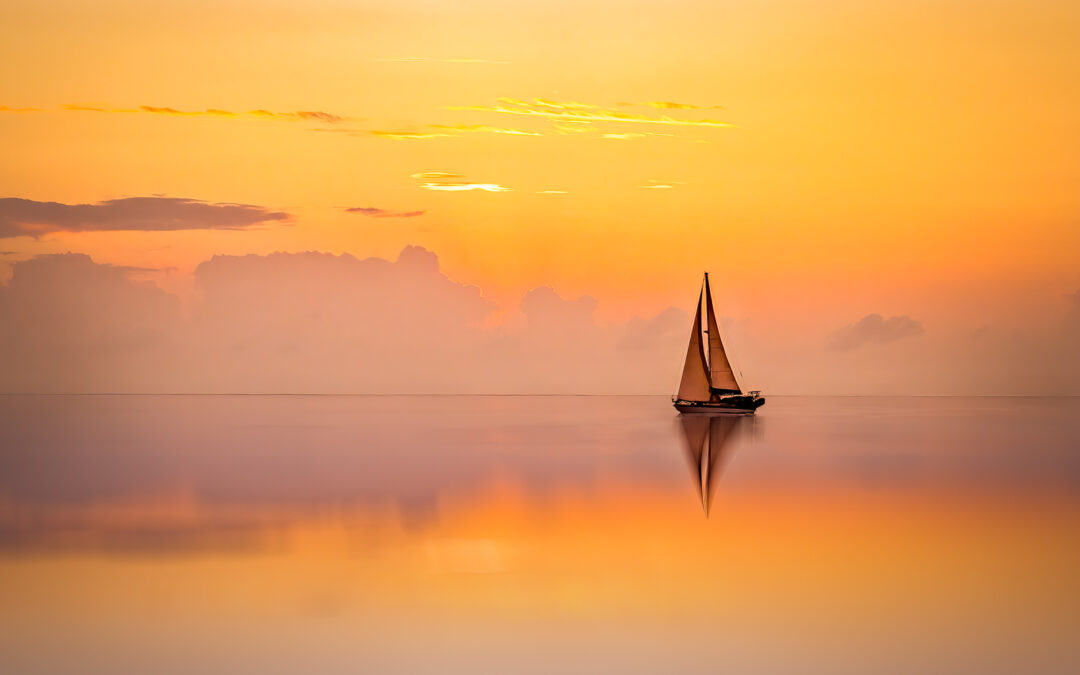 Jens Jakobsson, Denmark “Sailboat In Sunset” SDF Gold